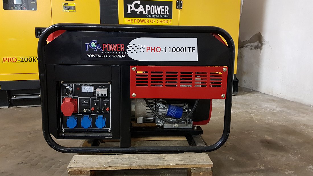 Benzínová elektrocentrála PCA POWER (PHO-11000 LTЕ)
