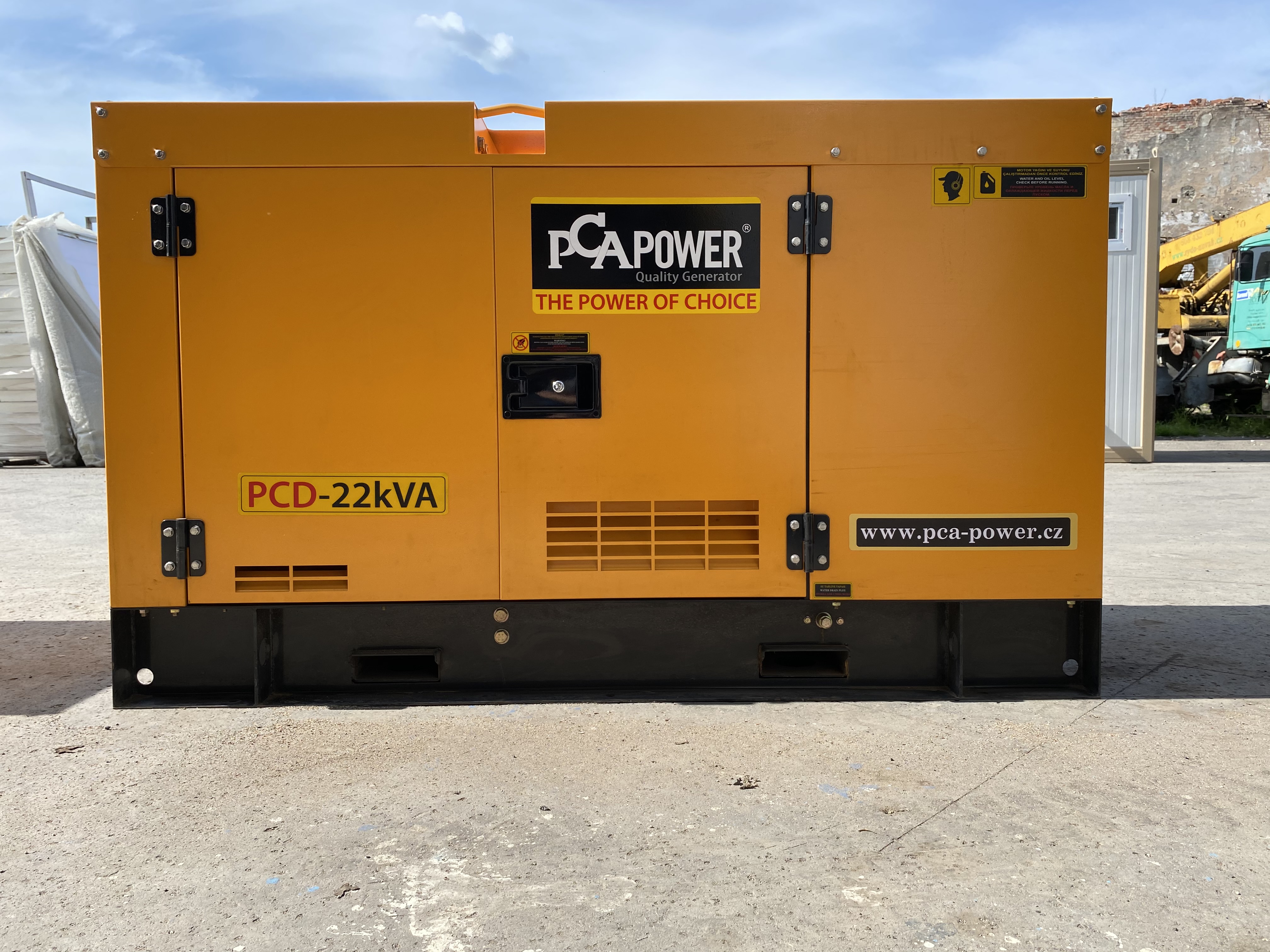 Elektrocentrála PCA-POWER 22 kVA